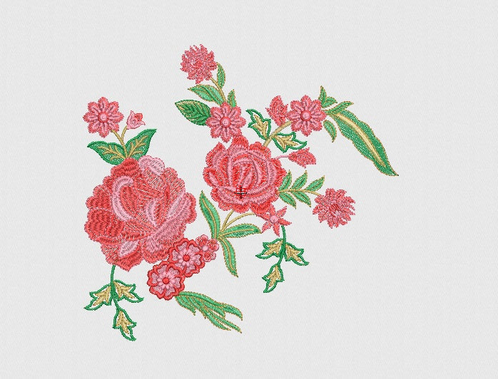 Flower Embroidery Design