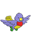 Sparrow Embroidery Design