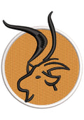 Markhor Head Embroidery Design