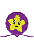 Pre Star Embroidery Design