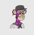 Monkey Embroidery Design