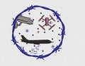 Trap Embroidery Design