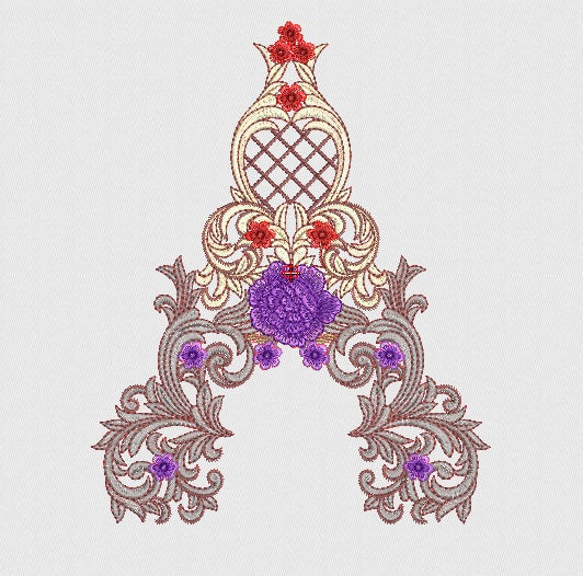 Flower Embroidery Design