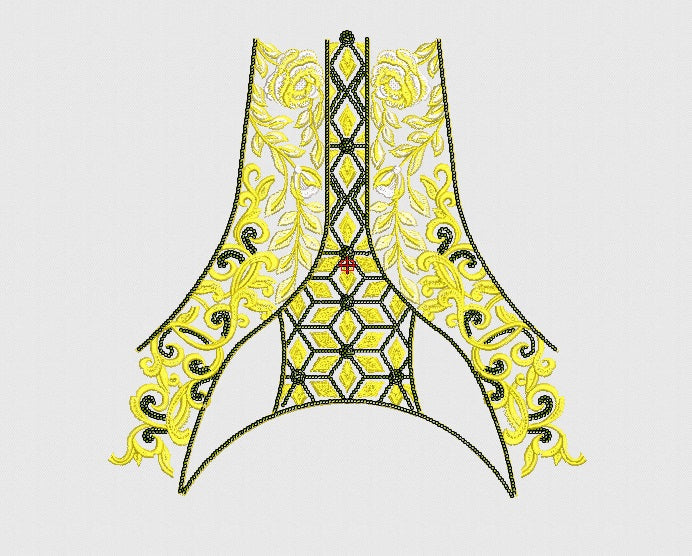 Flower Embroidery Design