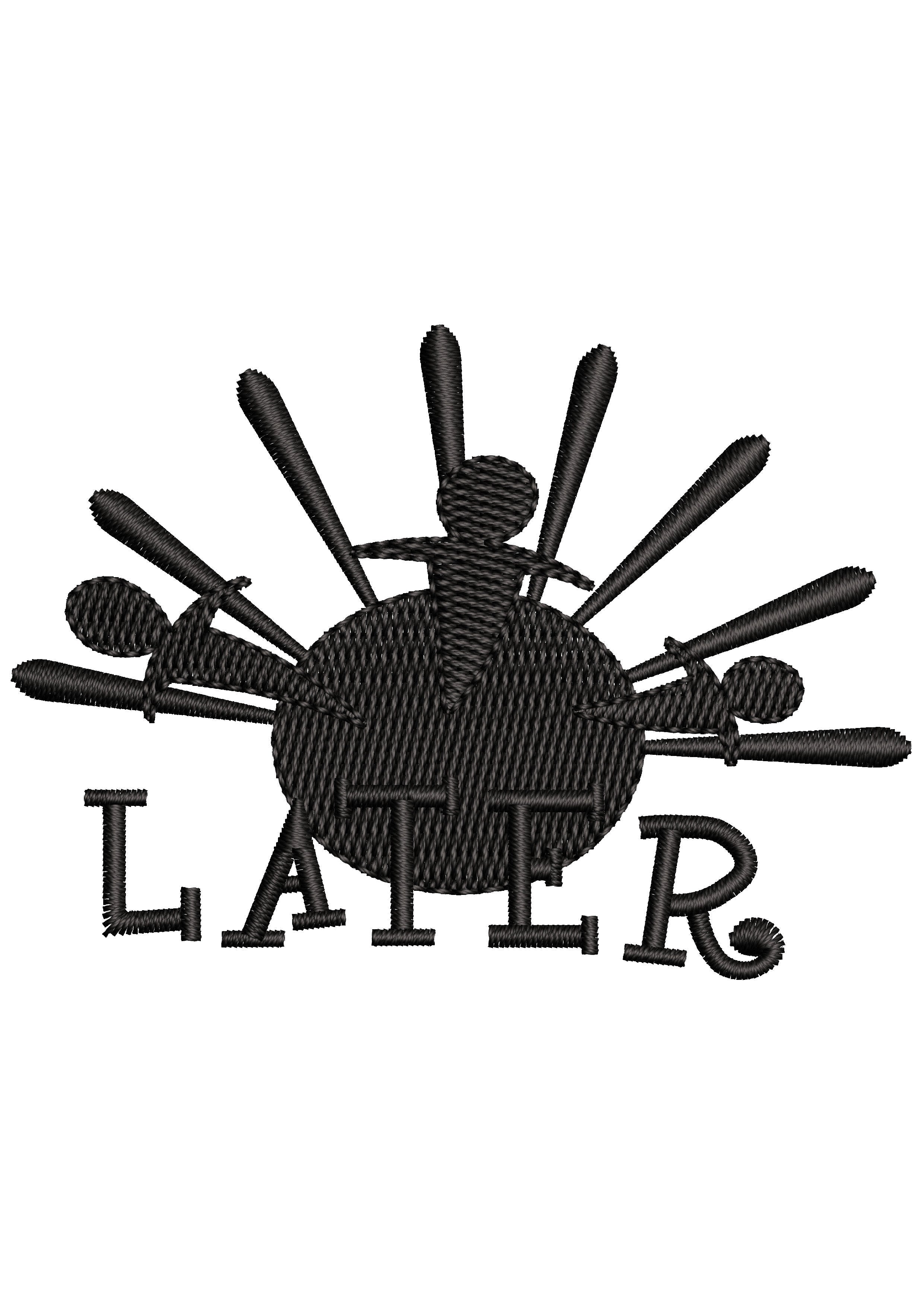 Target Later Embroidery Design