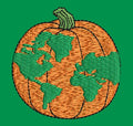 Pumpkin Embroidery Design