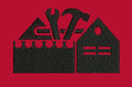 Construction and Maintenance Symbol Array Embroidery Design