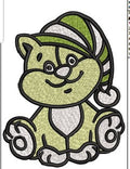 Cat Embroidery Design
