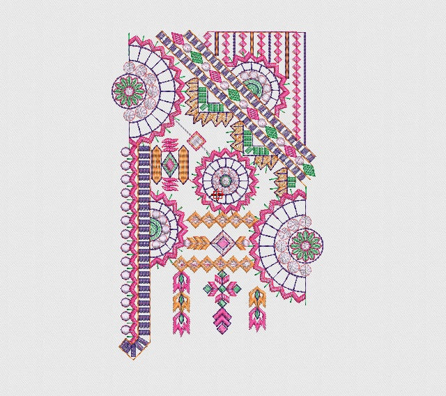 Flower Embroidery Design