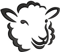 Sheep Face Embroidery Design