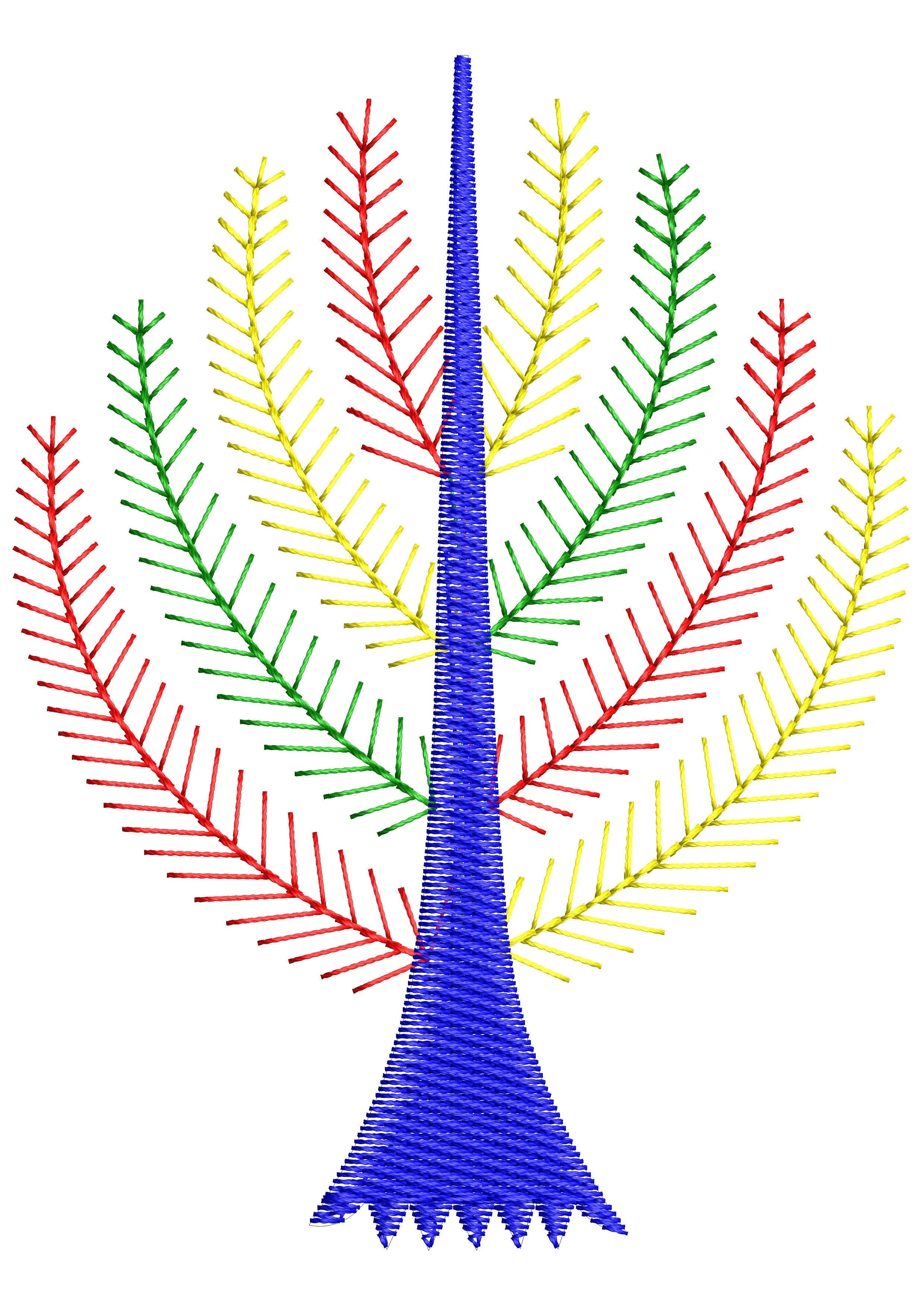 Desert Multi Embroidery Design