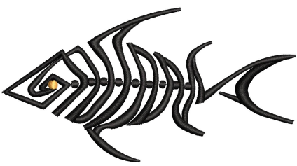 Fish Embroidery Design