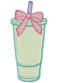 Soft Drink Embroidery Design
