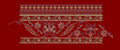 Sweeping Floral Vine Acanthus Border Embroidery Design