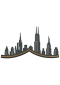 Building City Embroidery Design