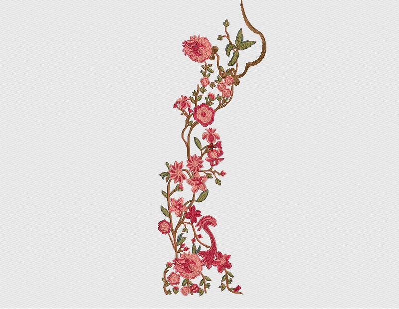 Flower Embroidery Design