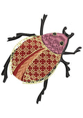 Motif Bettal Embroidery Design