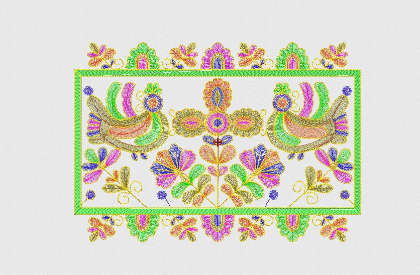 Flower Embroidery Design