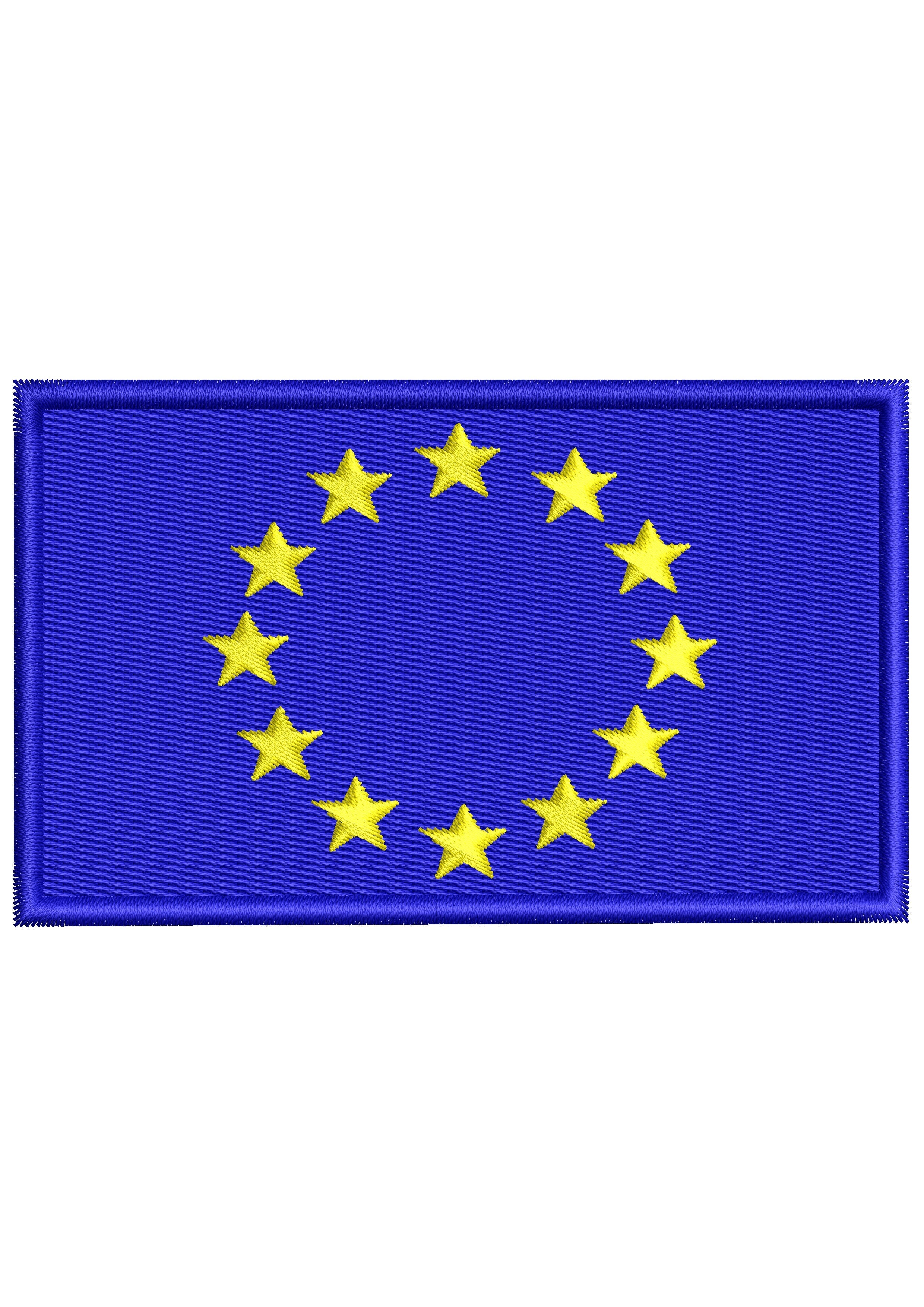 European Union Embroidery Design