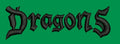 Gothic Script Typography Embroidery Design