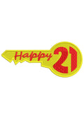Key Embroidery Design