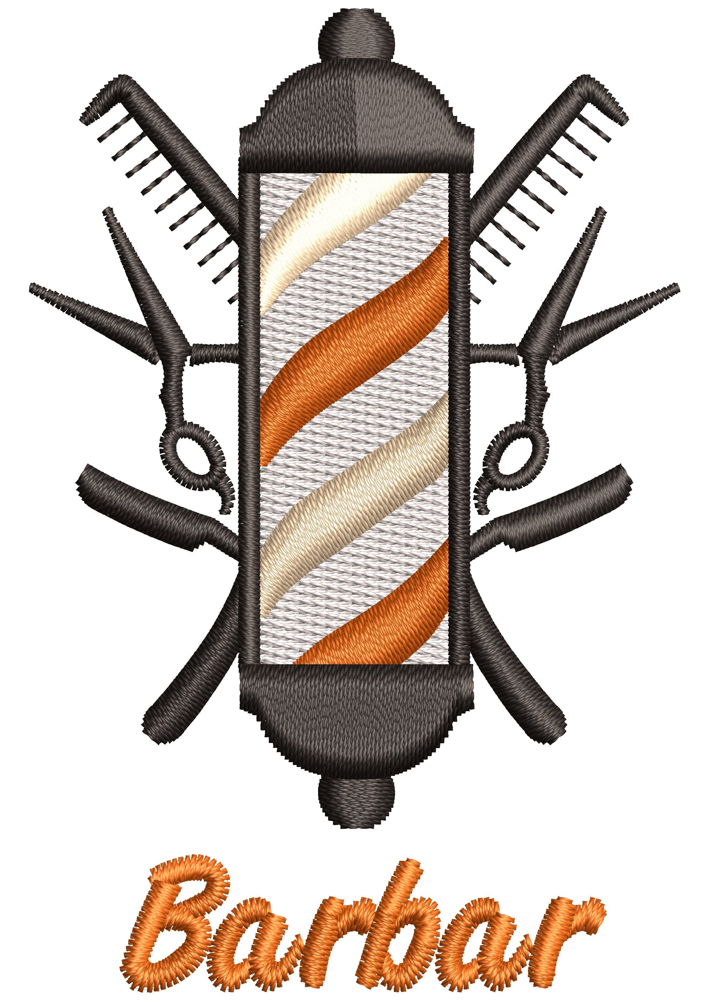 Barbar Tool Embroidery Design