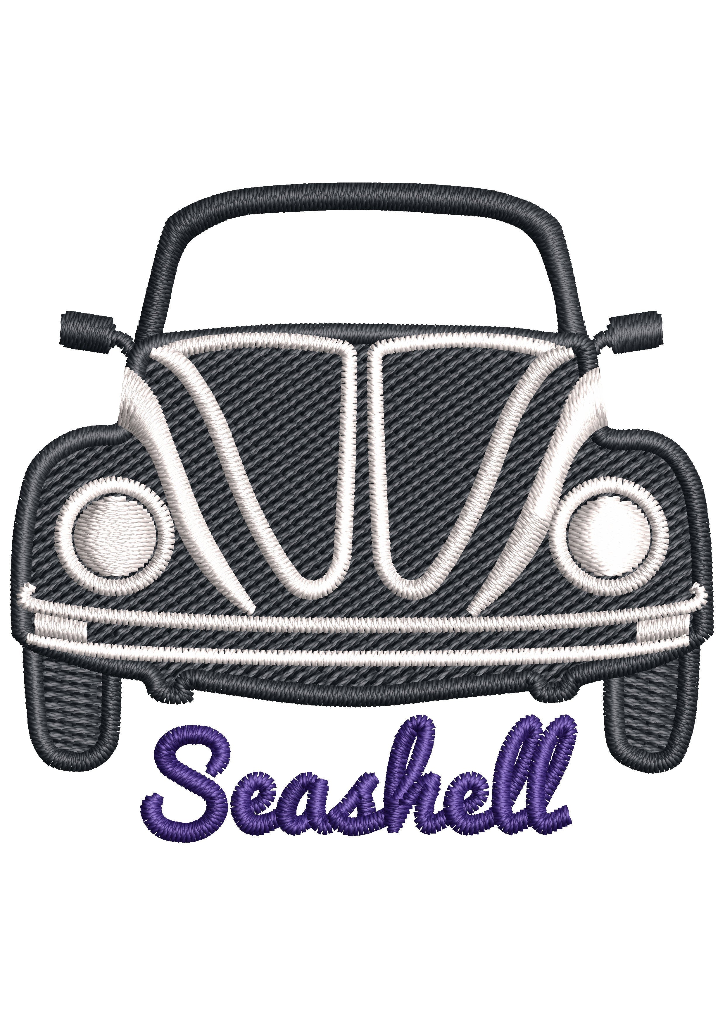 Seashell Embroidery Design