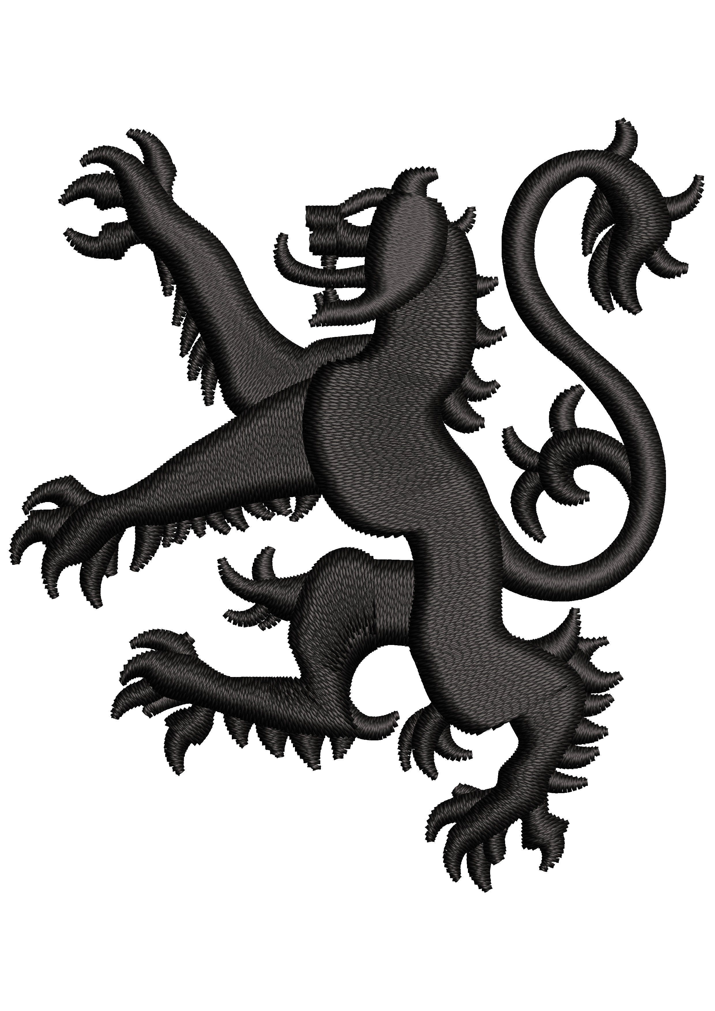 Creature Embroidery Design