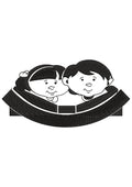 Boy Girl Embroidery Design