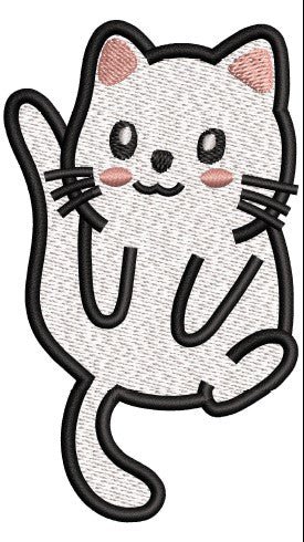 Cat Embroidery Design