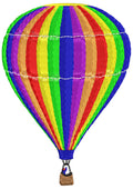 Hot Air Balloon Embroidery Design