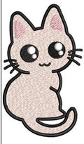 Cat Embroidery Design