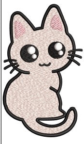 Cat Embroidery Design