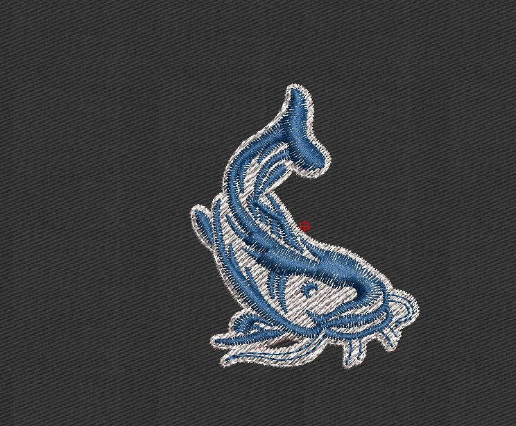 Fish Embroidery Design