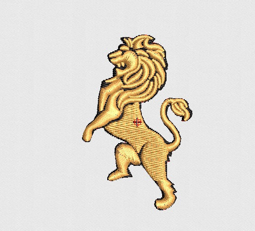 Lion Embroidery Design