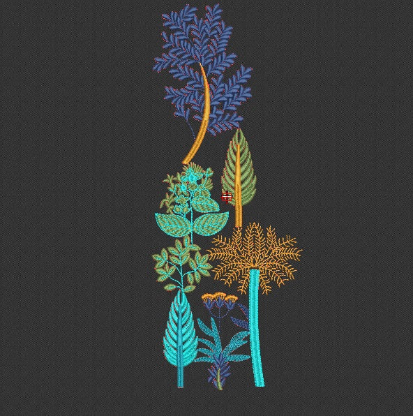 Flower Embroidery Design