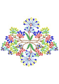 Bushes Multi Embroidery Design