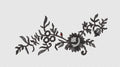 Flower Embroidery Design