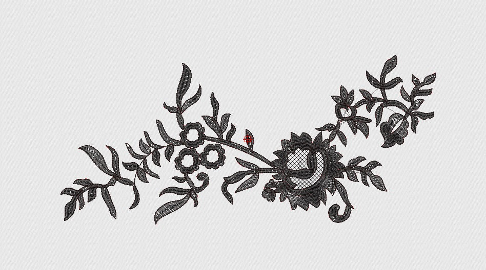 Flower Embroidery Design