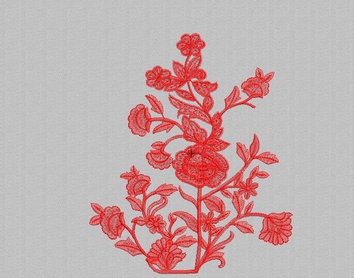 Flower Embroidery Design