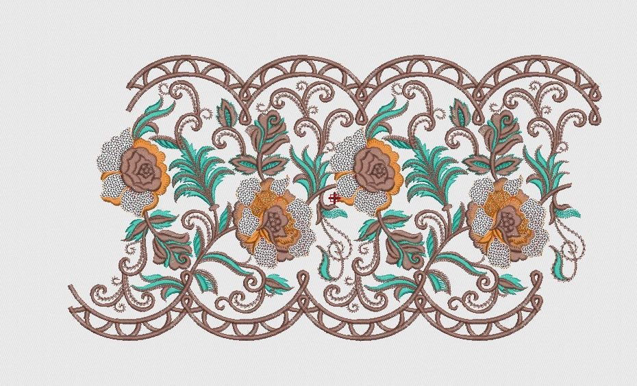 Flower Embroidery Design