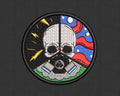 Skull Embroidery Design