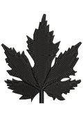 Canada Leaf Embroidery Design