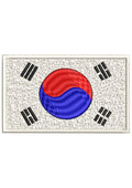 South Korea Embroidery Design