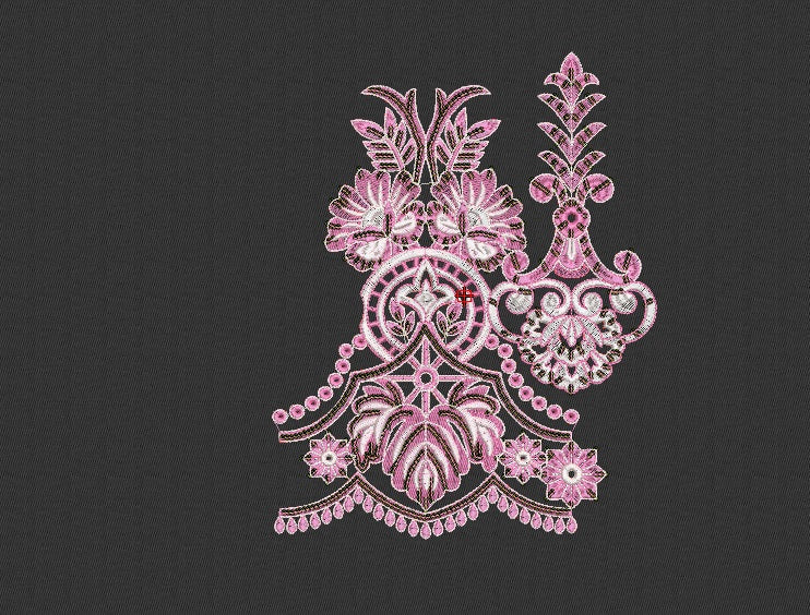 Flower Embroidery Design