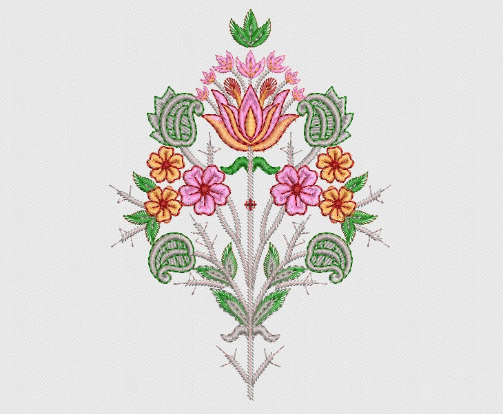 Flower Embroidery Design