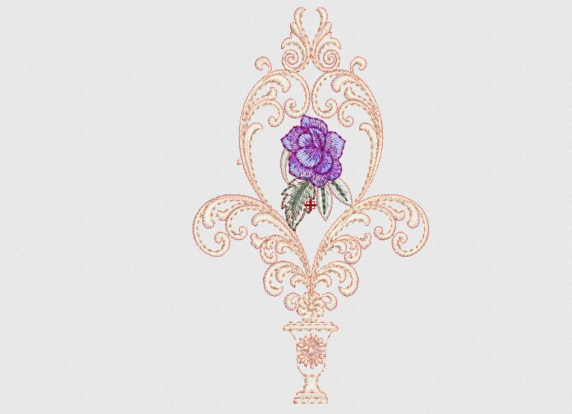 Flower Embroidery Design