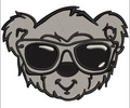 Bear Face Embroidery Design