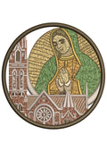 Pray God Embroidery Design