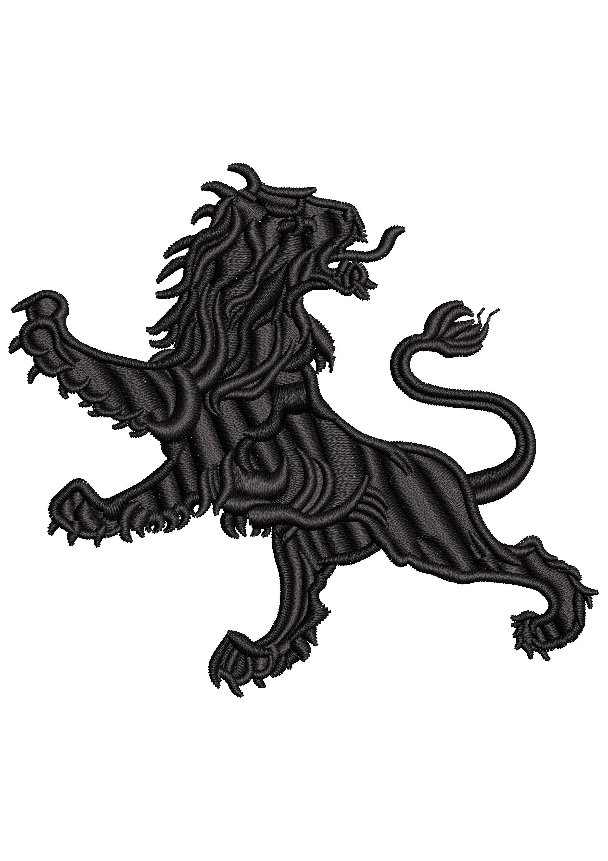 Creature Embroidery Design